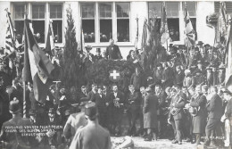 SACHSELN ► Nikolaus Von Der Flue Feier, Ansprache Des Bundespräsidenten Schulthess, Fotokarte Ca.1930 - Sachseln