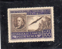 Saint-Marin ,année 1947 ,PA N° 66** - Posta Aerea