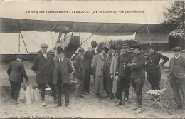 ARRAUCOURT - Un Aéroplane Allemand Attérit Pour Le Plein D"essnce - 1914-1918: 1ère Guerre