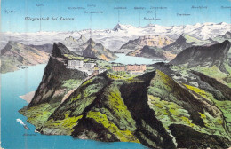 SUISSE - Bürgenstock Bei Luzern - Carte Postale Ancienne - Luzern