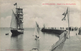 Le Pouliguen * Le Départ D'un Brick Goëlette * Bateau Voilier - Le Pouliguen