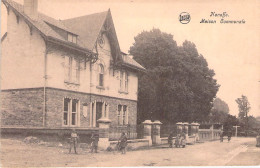 Belgique - Haneffe - Maison Communale - Edit. Legia - M. Cuivers Lemye - Animé - Vélo - Carte Postale Ancienne - Donceel