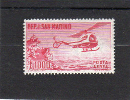 Saint-Marin ,année 1961,PA  N° 127** - Luftpost
