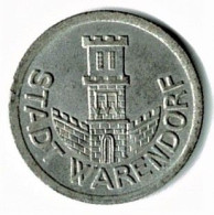 ALLEMAGNE / NOTGELD / STADT WARENDORF/ 1/2 MARK ./ 1920 / FER / 23.8  Mm / ETAT SUP / 575.10 - Andere & Zonder Classificatie