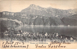 SUISSE - Gersau Und Niederbauen - Carte Postale Ancienne - Au