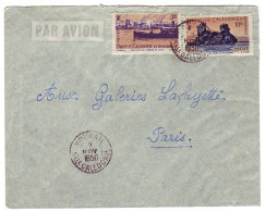 Cover Nouvelle Caledonie 1950 - Briefe U. Dokumente