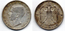 MA 20630 / Yougoslavie - Yougoslavia 10 Dinara 1938 TTB - Yugoslavia