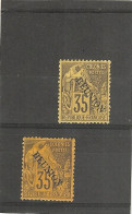 Réunion _ (1891) N°25/25a - Other & Unclassified