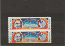 RUSSIE - SERIE COSMOS N° 2691 Et 2692- BLOC DE 4 NEUF SANS CHARNIERE  -ANNEE 1963 - Nuevos