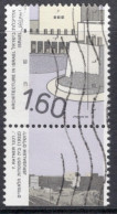 Israel 1992 Single Stamp From The Set Celebrating Architecture In Fine Used With Tab - Usati (con Tab)