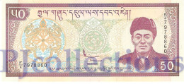 BHUTAN 50 NGULTRUM 2000 PICK 24 UNC - Bhutan