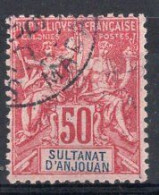ANJOUAN Timbre-poste N°11 Oblitéré TB Cote 45€00 - Used Stamps