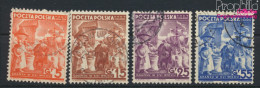 Polnische Post Danzig 34-37 (kompl.Ausg.) Gestempelt 1938 Kaufleute (9975605 - Bezetting