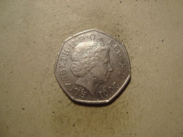 MONNAIE GRANDE BRETAGNE 50 PENCE 2001 - 50 Pence