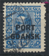 Polnische Post Danzig 24 (kompl.Ausg.) Gestempelt 1930 Aufdruckausgabe (9975610 - Bezetting