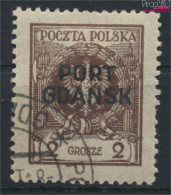 Polnische Post Danzig 2a Gestempelt 1925 Aufdruckausgabe (9975623 - Bezetting