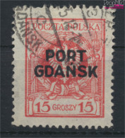 Polnische Post Danzig 6a Gestempelt 1925 Aufdruckausgabe (9975620 - Ocupaciones