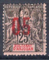 ANJOUAN Timbre-poste N°24 Oblitéré TB Cote 3€00 - Used Stamps