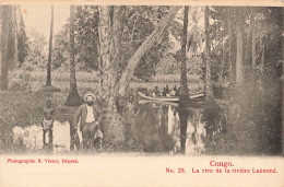 Congo - La Rive De La Riviere Luémmé - N°23 -  R Visser - Carte Postale Ancienne - - Otros & Sin Clasificación