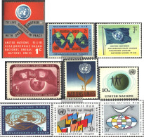 UN - NEW York 98-106 (complete Issue) Unmounted Mint / Never Hinged 1961 Clear Brands - Ongebruikt
