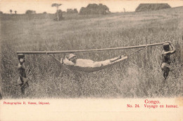 Congo - Voyage En Hamac - N°24 -  R Visser - Carte Postale Ancienne - - Andere & Zonder Classificatie