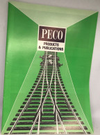 2 Revues Catalogues PECO En Anglais Modélisme Train Non Daté - Inglés