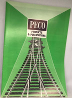 2 Revues Catalogues PECO En Anglais Modélisme Train Non Daté - Anglais
