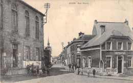 Belgique - Dour - Rue Neuve - Animé - Edit. établissement Vaubert - A La Vertu - Carte Postale Ancienne - Mons