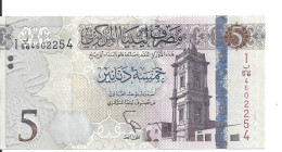 LIBYE 5 DINARS ND2015 UNC P 81 - Libia