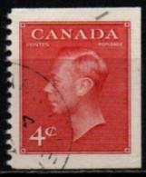 CANADA 1949-51 O DENT 12 VERT. - Usati