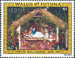 174495 MNH WALLIS Y FUTUNA 1981 NAVIDAD - Usati