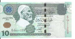 LIBYE 10 DINARS ND2004 UNC P 70 A - Libia