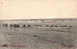 Congo - Groupe De Personnes Se Baignant Dans La Mer - N°1 -  R Visser - Carte Postale Ancienne - - Otros & Sin Clasificación