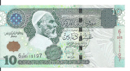 LIBYE 10 DINARS ND2004 XF++ P 70 B - Libia