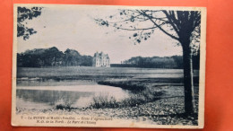 CPA (85)  La Mothe Achard. Ecole D'Agriculture N.D De La Forêt. Le Parc Et L'étang.   (Y.379) - La Mothe Achard