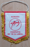 Romania Archery Federation Association Union Shooting ROMANIA FEDERATIA DE TIR CU ARCUL PENNANT, SPORTS FLAG ZS 4/3 - Boogschieten