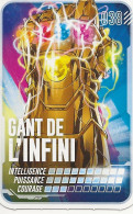 MARVEL - PARS EN MISSION - CARTE N° 38 - GANT DE L'INFINI - Marvel