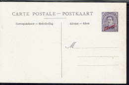 Belgique. Carte Entier Postal 10 C Sur 15 C. Etat Belge. Paquebot Oostende-Dover. TB. - Bootkaarten