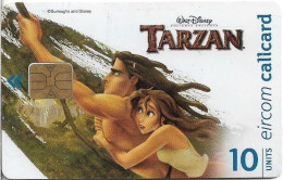 Ireland - Eircom - Tarzan And Jane - 10Units, 11.1999, 75.000ex, Used - Ierland