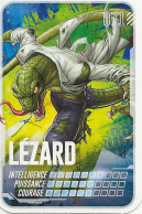 MARVEL - PARS EN MISSION - CARTE N°71  - LEZARD - Marvel