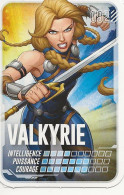 MARVEL - PARS EN MISSION - CARTE N°92  - VALKYRIE - Marvel