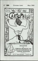 LE CARTOPHILE N°56 , Mars 1980 , LES ILLUSTRATEURS DANS LES CP RUSSES D'AVANT 1917 , LES CP SYNONYME DE PAIX , Etc... - French