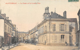 Montereau          77        La Poste Et La Grande Rue      (voir Scan) - Montereau