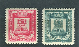 CASTIGLIONE D'INTELVI 1945 STEMMA COLORI INVERTITI ** MNH - Lokale/autonome Uitgaven