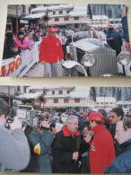 N. 3  FOTOGRAFIE   PILOTA    JEAN   ALESI   TROFEO    WINTER    MARATHON  1995 - Automobile - F1