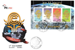 Turkey, Türkei - 2010 - 11th ECO SUMMIT ISTANBUL - First Day Cover. & FDC - Briefe U. Dokumente