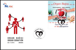 Turkey, Türkei - 2014 - Organ Donation /// First Day Cover & FDC - Covers & Documents