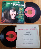 RARE French EP 45t RPM BIEM (7") ANNE-MARIE PEYSSON (Lang, 1967) - Ediciones De Colección