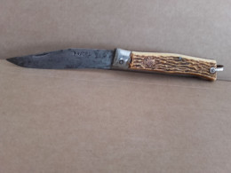 Ancien Couteau Pliable  PRADEL - Messer