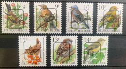 België - PRE832/38, Postfris **, OBP 19€ - Typografisch 1986-96 (Vogels)